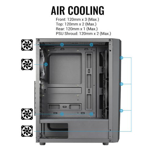 Aerocool Blade Midi Tower Black – image 7