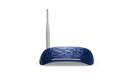 TP-Link TD-W8950N wireless router Fast Ethernet Blue, White – image 1