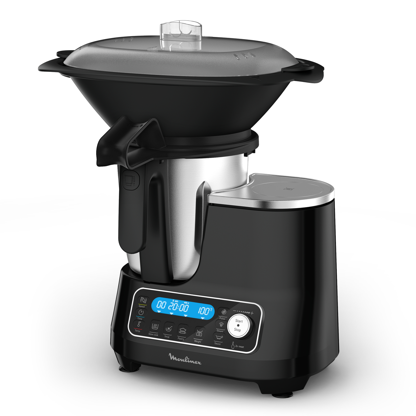 Moulinex HF456 1400 W 3.6 L Black – image 2