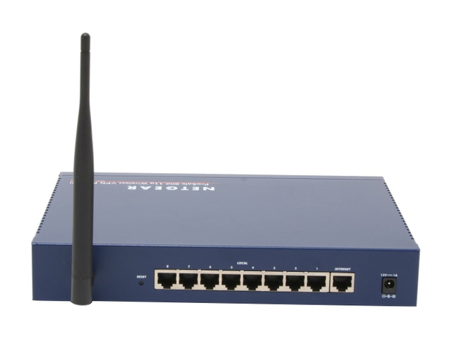 NETGEAR FVG318 wireless router Fast Ethernet Blue – image 2