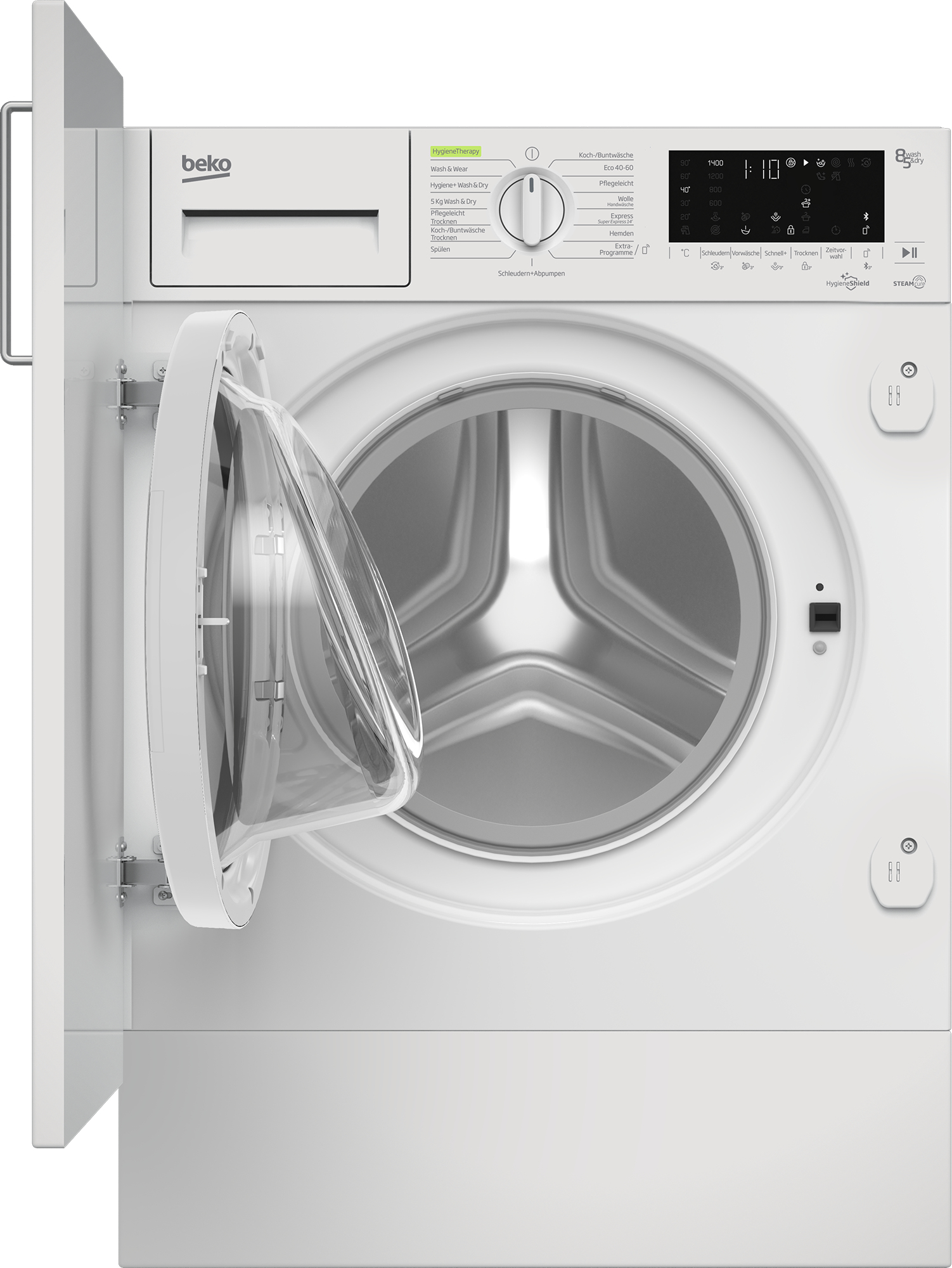 Beko WDWI85141 washer dryer Built-in Front-load White – image 5