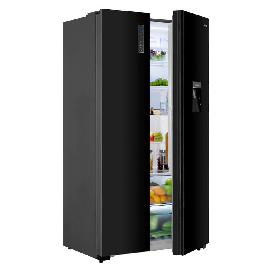 Hisense H670SMIB-WD side-by-side refrigerator Freestanding – image 3