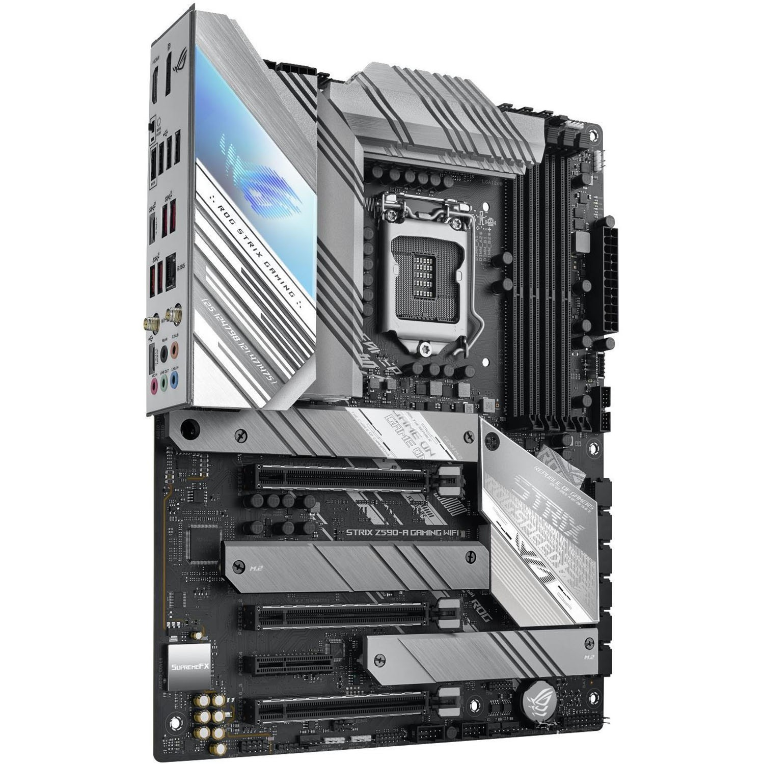 ASUS ROG STRIX Z590-A GAMING WIFI Intel Z590 LGA 1200 (Socket H5) ATX