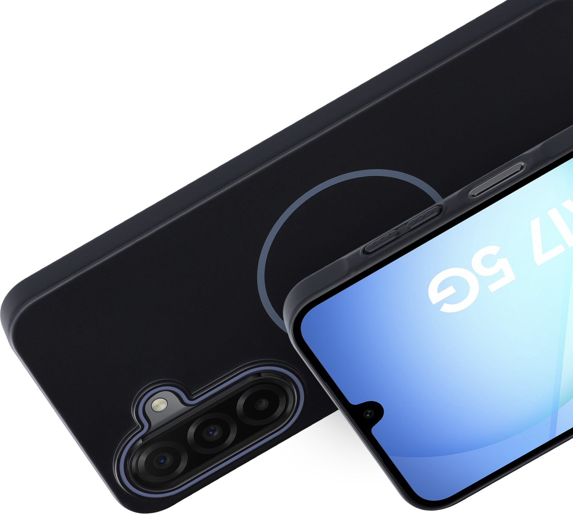 Mobiparts Slim Line Case Samsung Galaxy A17 (MagSafe Compatible) Onyx Black – image 2