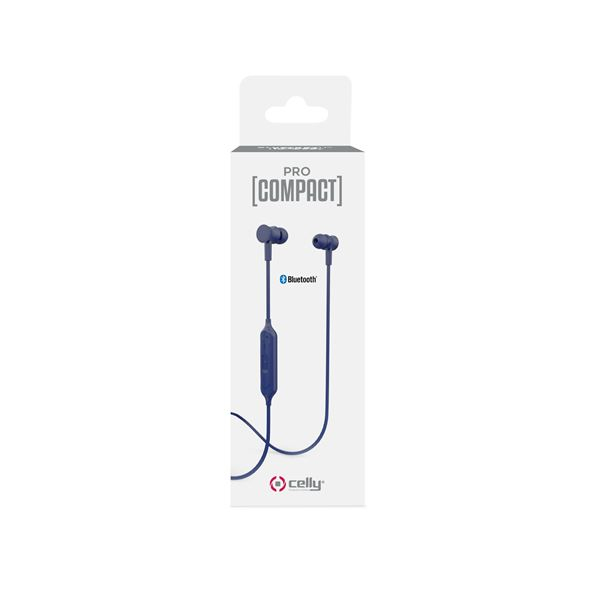 Celly PCBHSTEREOBL headphones/headset Wireless In-ear, Neck-band Calls/Music Micro-USB Bluetooth Blue – image 3