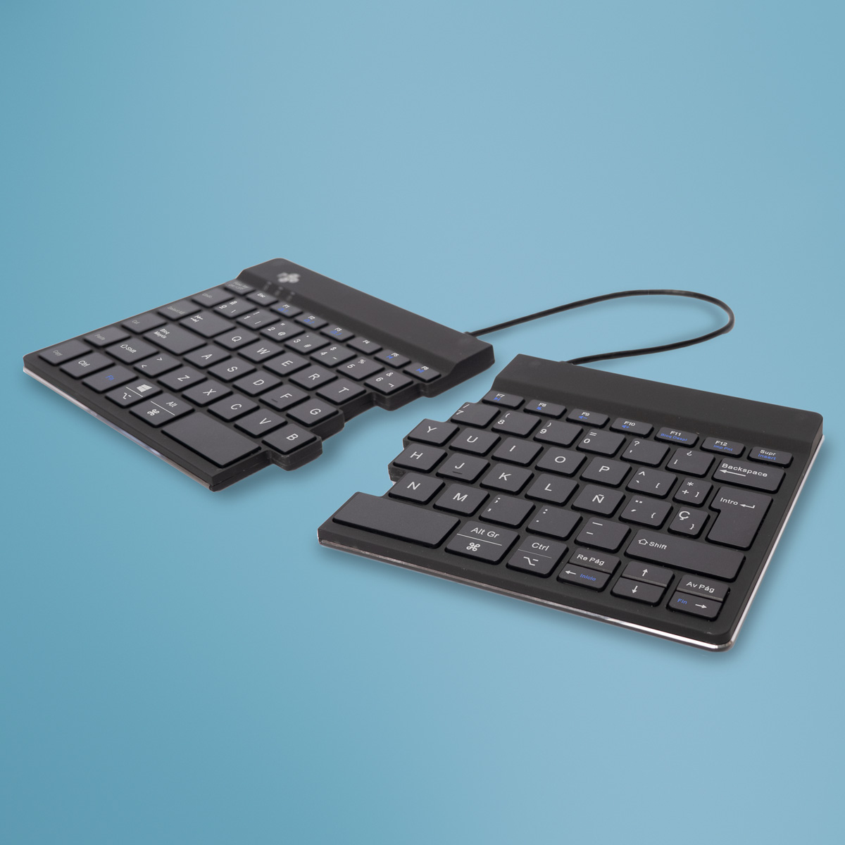 R-GO SPLIT BREAK ERGONOMISCHE TASTATUR QWERTY (ES) BLUETOOTH S