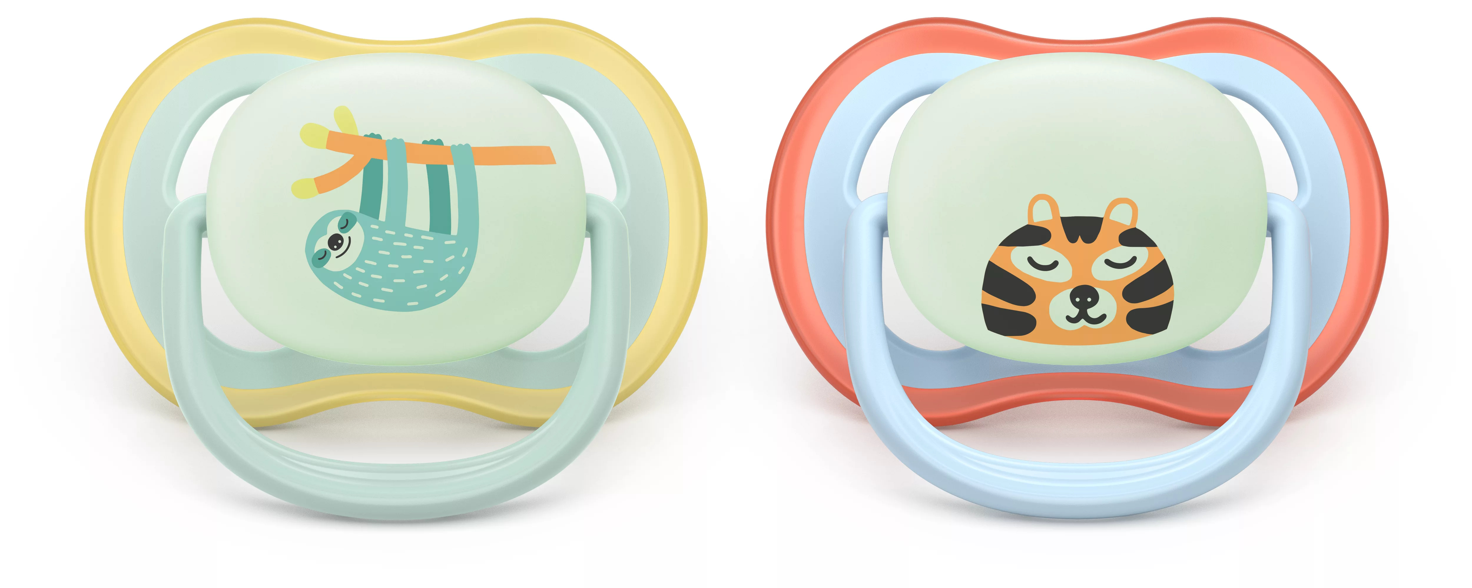 لهاية Philips AVENT Ultra Air Nighttime، 0-6 أشهر، 2 قطعة