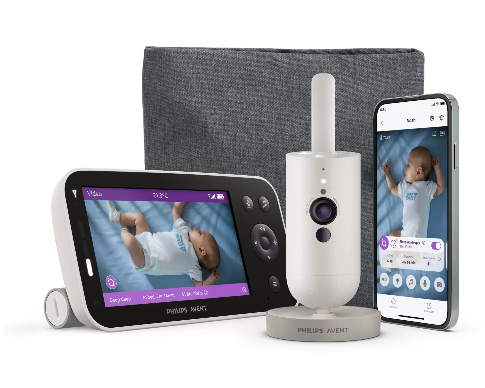 Philips AVENT Premium Connected Videophone SCD971/26 Verbunden
