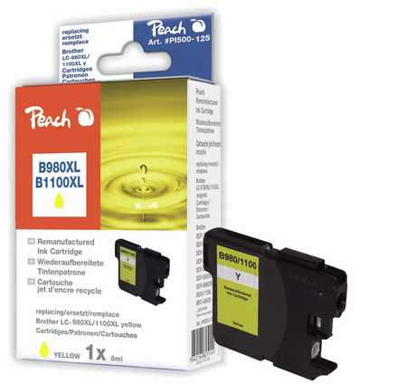 Peach PI500-125 ink cartridge 1 pc(s) High (XL) Yield Yellow
