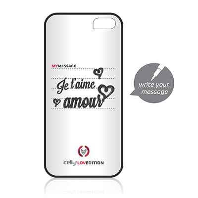 Celly CLOVE185BK mobile phone case Cover Black, White – image 3