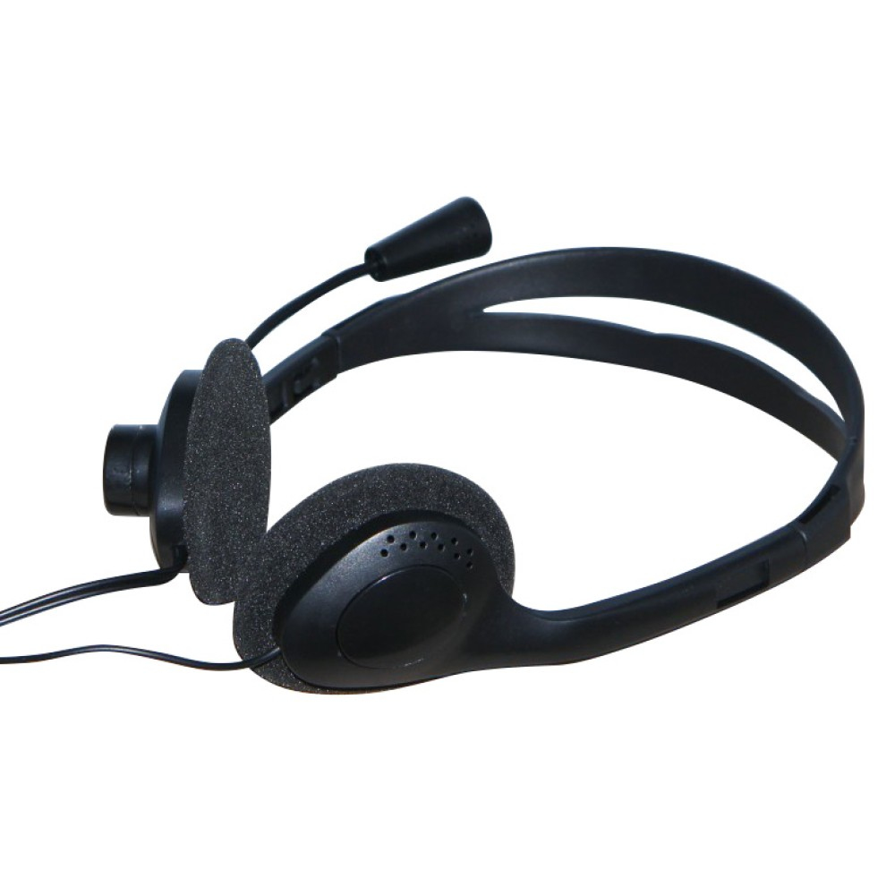 Techly SB-HP5TY headphones/headset Wired Head-band Office/Call center Black – image 9