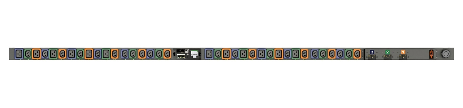 Vertiv Geist MNR5MGW1-36PNB8-3TL15A0A10-S-A power distribution unit (PDU) 36 AC outlet(s) 0U Black