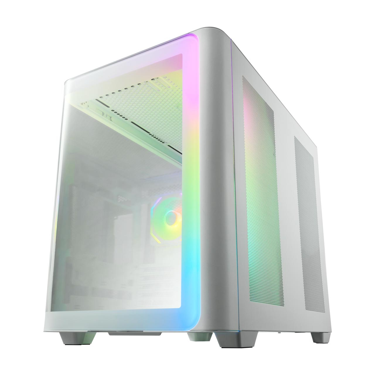 FSP M580-WA Case Midi Tower mITX, mATX White ARGB – image 2