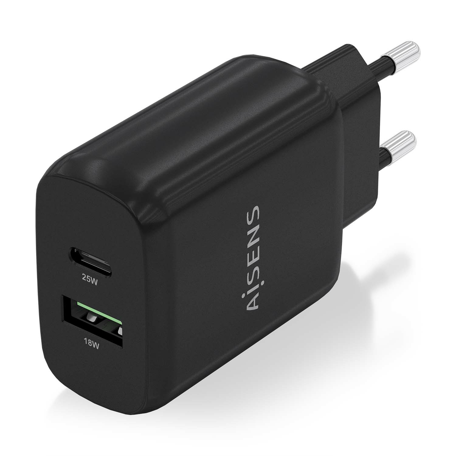 AISENS A110-0759 mobile device charger Universal Black AC Fast charging Indoor – image 2