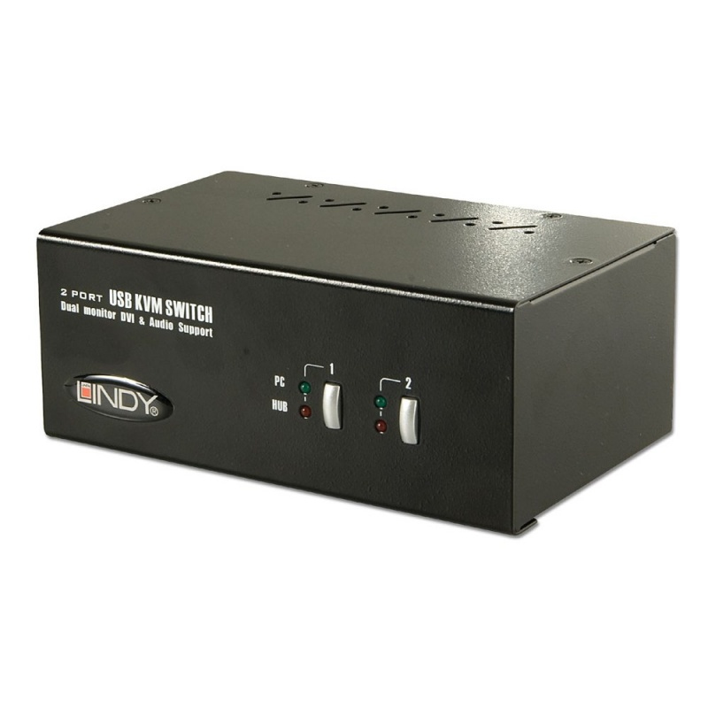 Lindy 39334 KVM switch Black