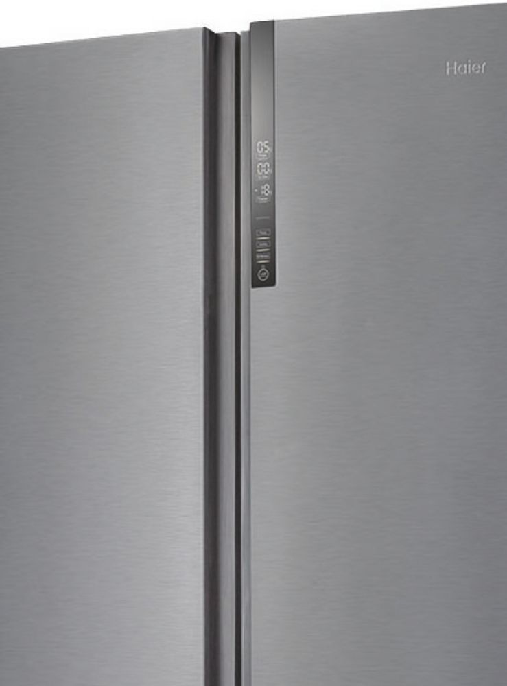 Haier Cube HTF-610DM7 side-by-side refrigerator Freestanding – image 3