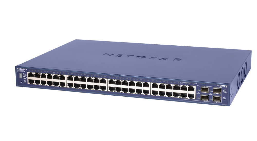 NETGEAR GS748TS-100EUS network switch Unmanaged Power over Ethernet (PoE)