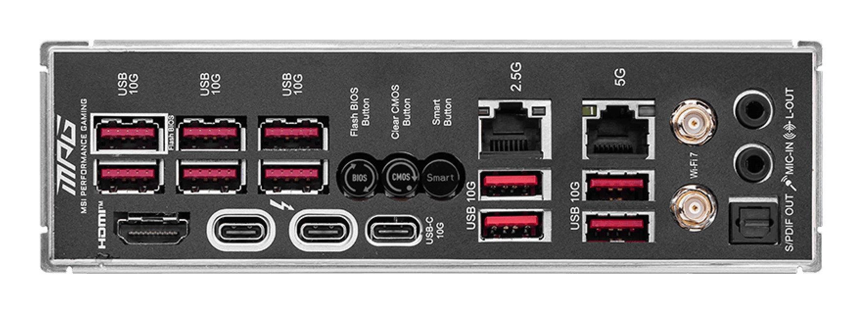 Tarjeta Madre MSI MPG Z890 CARBON WIFI - Socket LGA 1851 - 4x DDR5 - HDMI - ATX - MPG Z890 CARBON WIFI
