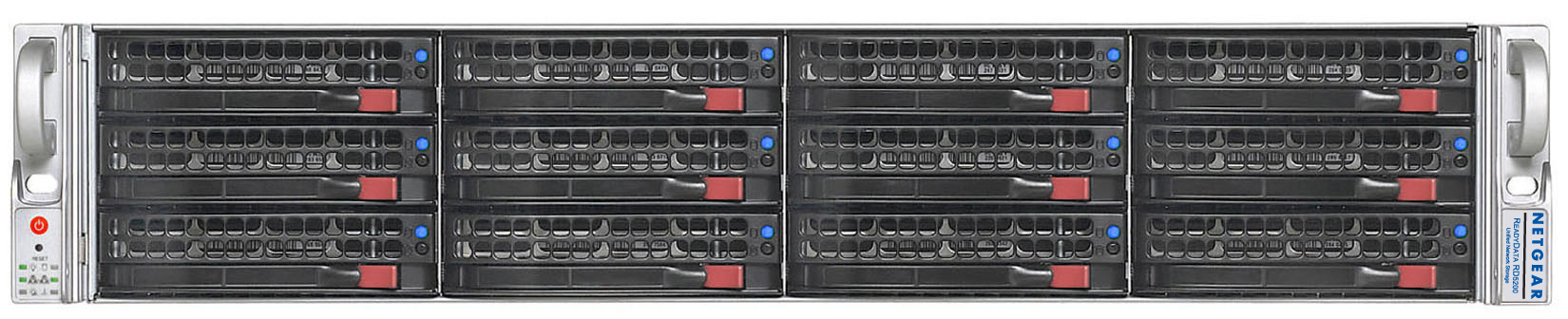 NETGEAR ReadyDATA 4TB disk array Black, Silver