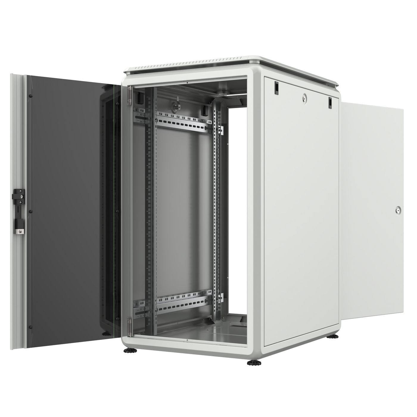 Lanview RDL20U68WH rack cabinet 20U Freestanding rack White – image 2