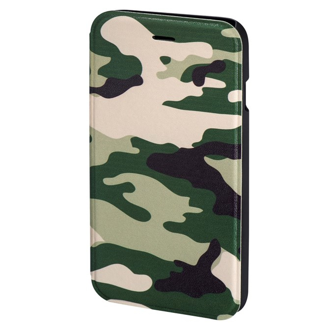 Hama Camouflage custodia per cellulare 11,9 cm (4.7") Custodia a libro Multicolore