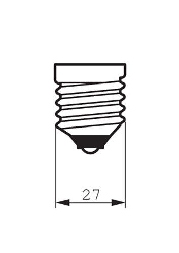 صورة مصباح LED فيليبس 18563500 E27 52 واط أبيض دافئ 2800 كلفن 5150 لومن