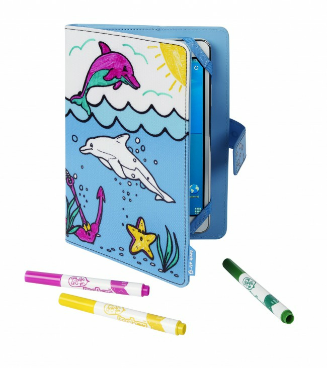 Techair Dolphins 17.8 cm (7") Folio Blue, White – image 3