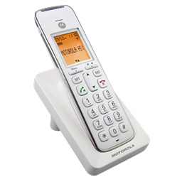 Motorola CD201 telephone DECT telephone Caller ID White