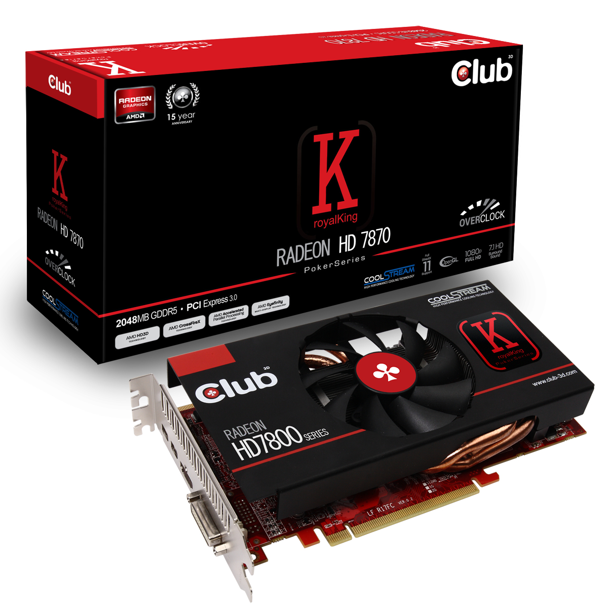 CLUB3D Radeon HD 7870 royalKing 2GB – image 1