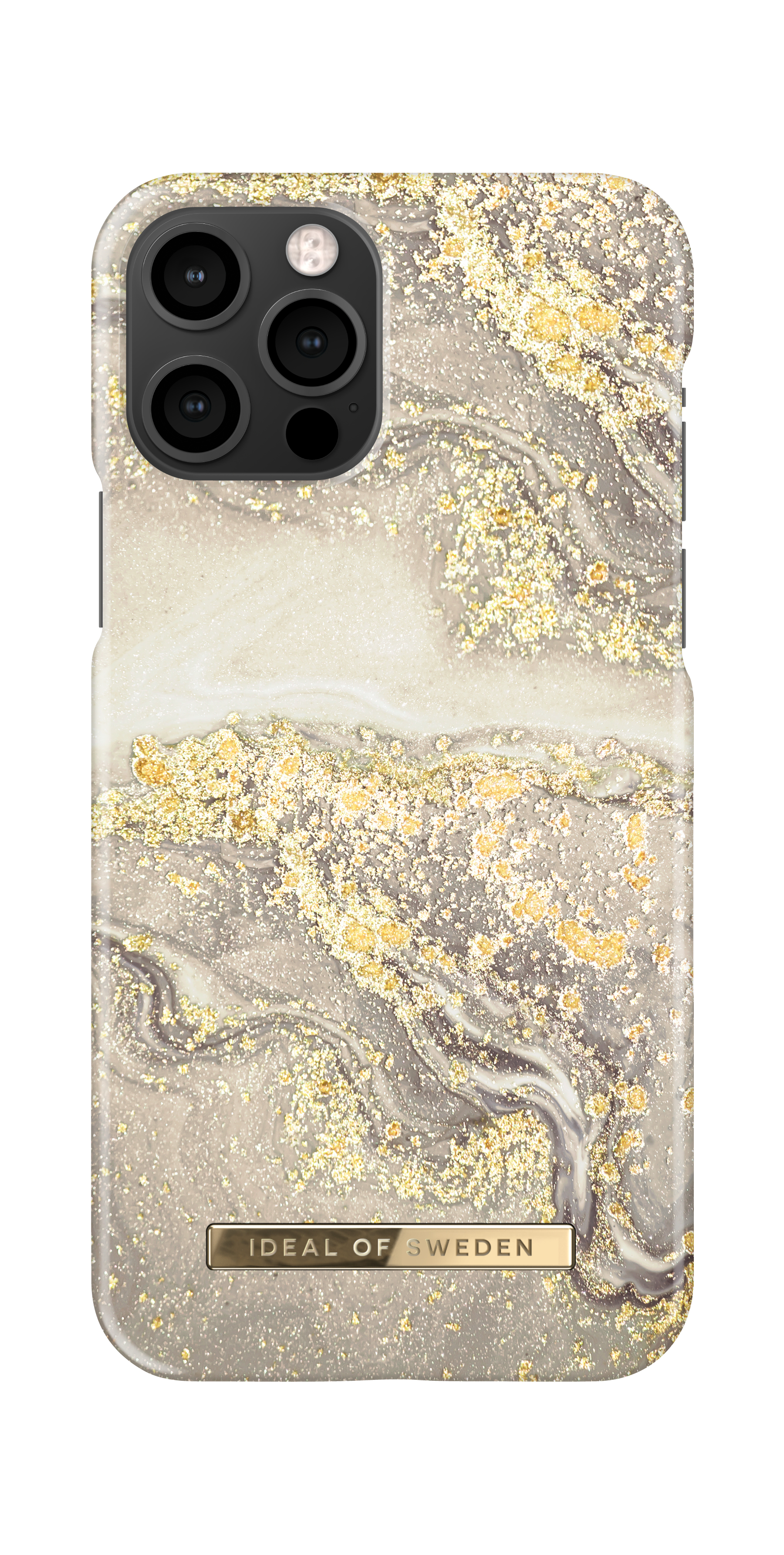 iDeal of Sweden Printed Case iPhone 12/12P Sparkle Greige – image 4