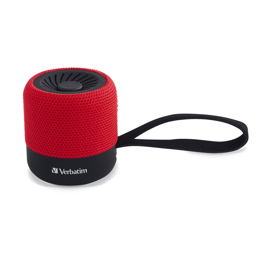 Verbatim 70230 portable/party speaker Stereo portable speaker Black, Red