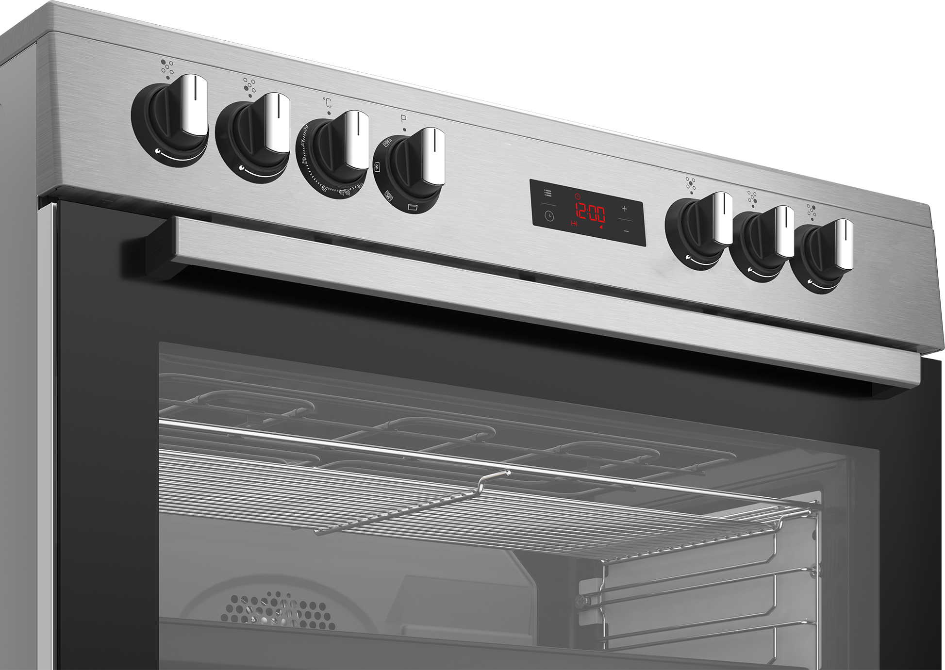 Beko GM15325DX Freestanding cooker Electric Gas Stainless steel – image 3
