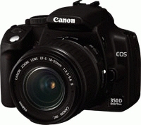 Canon EOS 350D + 18-55/ 55 - 200 Kit – image 2