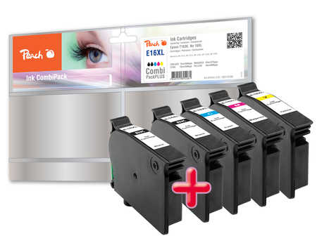 Peach PI200-242 ink cartridge 5 pc(s) High (XL) Yield Black, Cyan, Magenta, Yellow