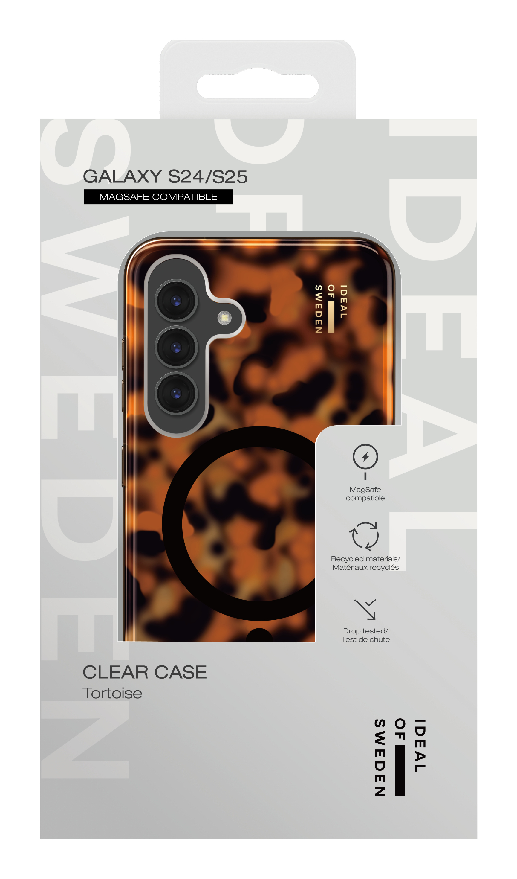 iDeal of Sweden Clear Case MagSafe Galaxy S24 / S25 Tortoise – image 3
