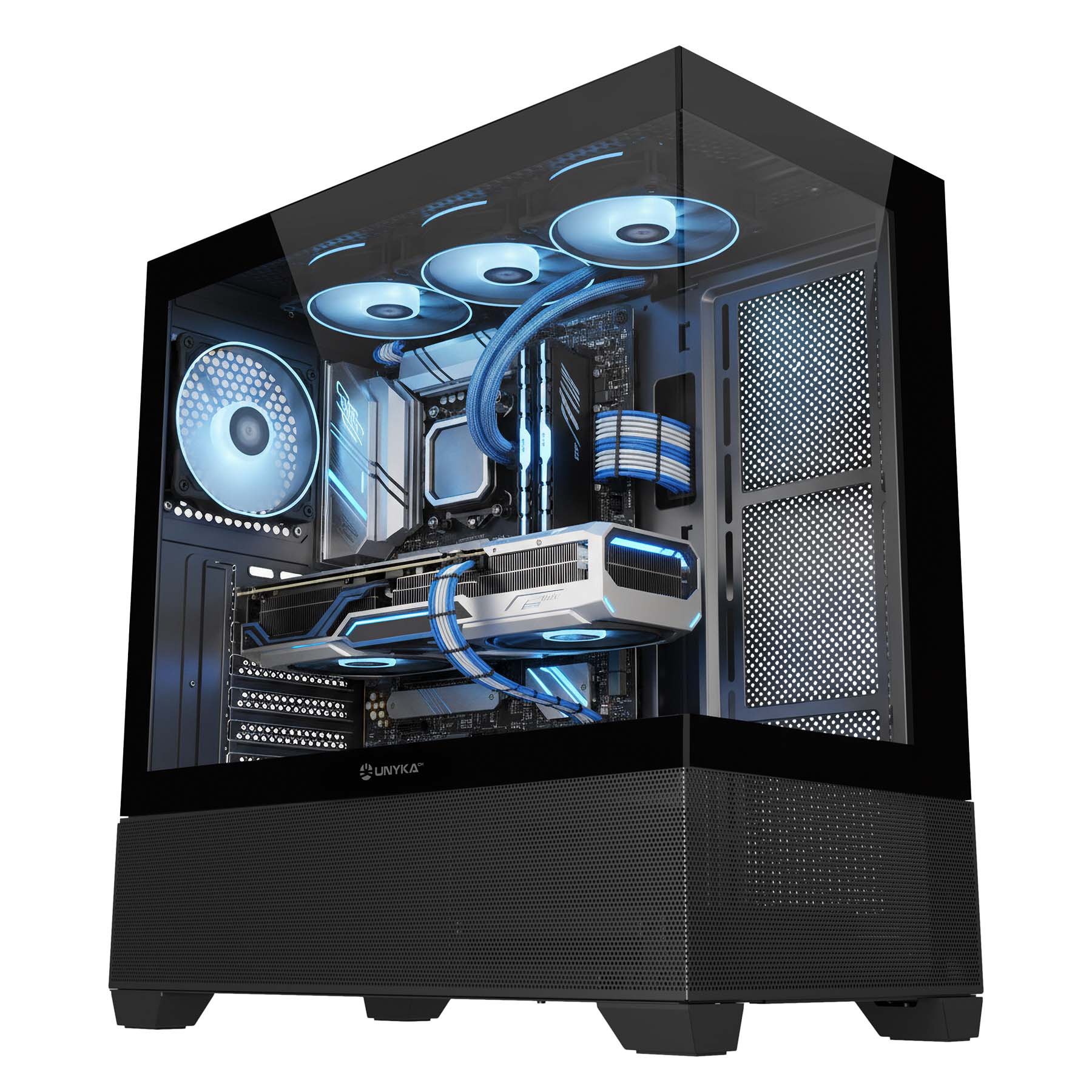 UNYKAch PC Case ATX Revelat Black – image 1