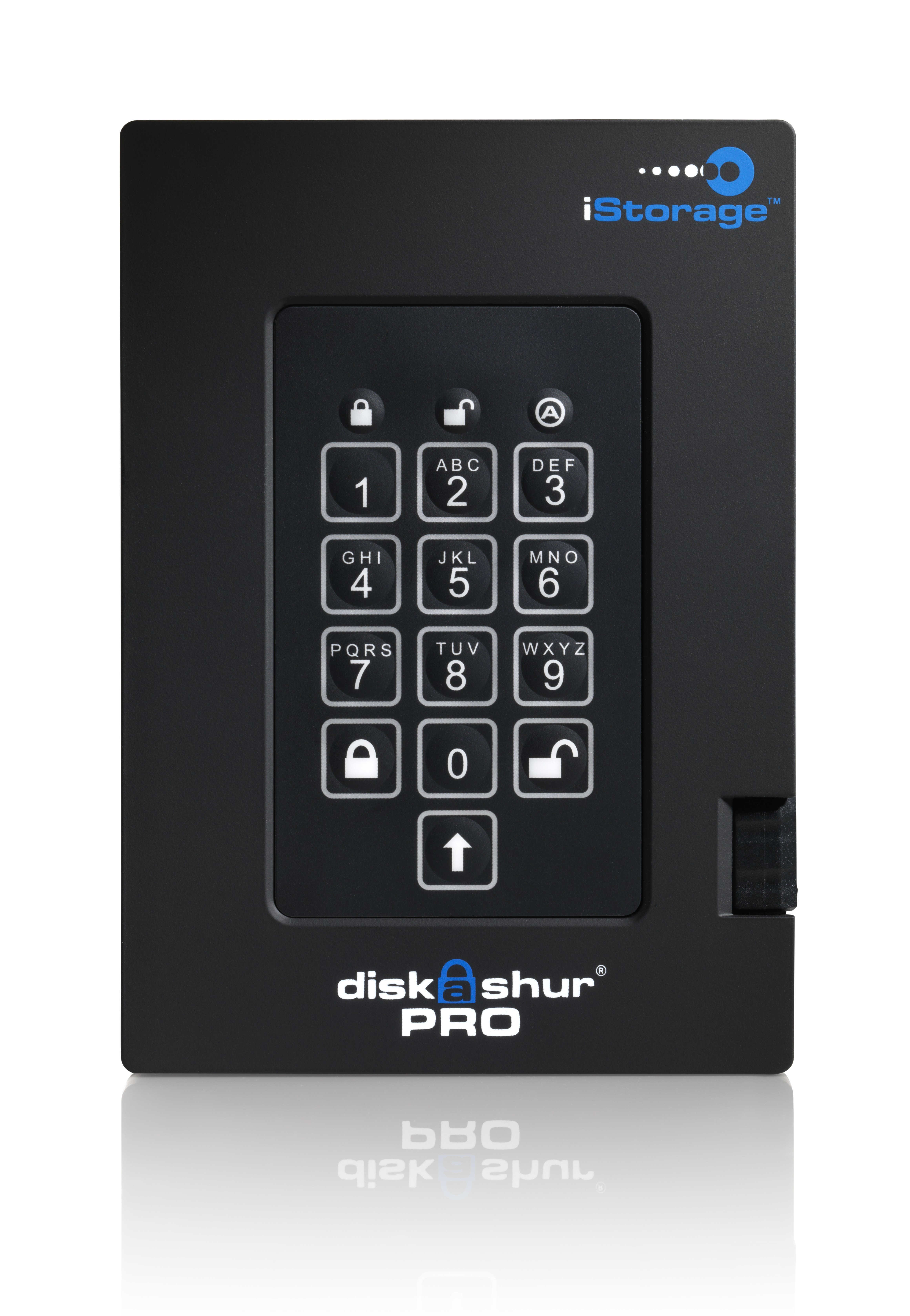 iStorage diskAshur Pro FIPS USB3 256-bit SSD 256GB image 3