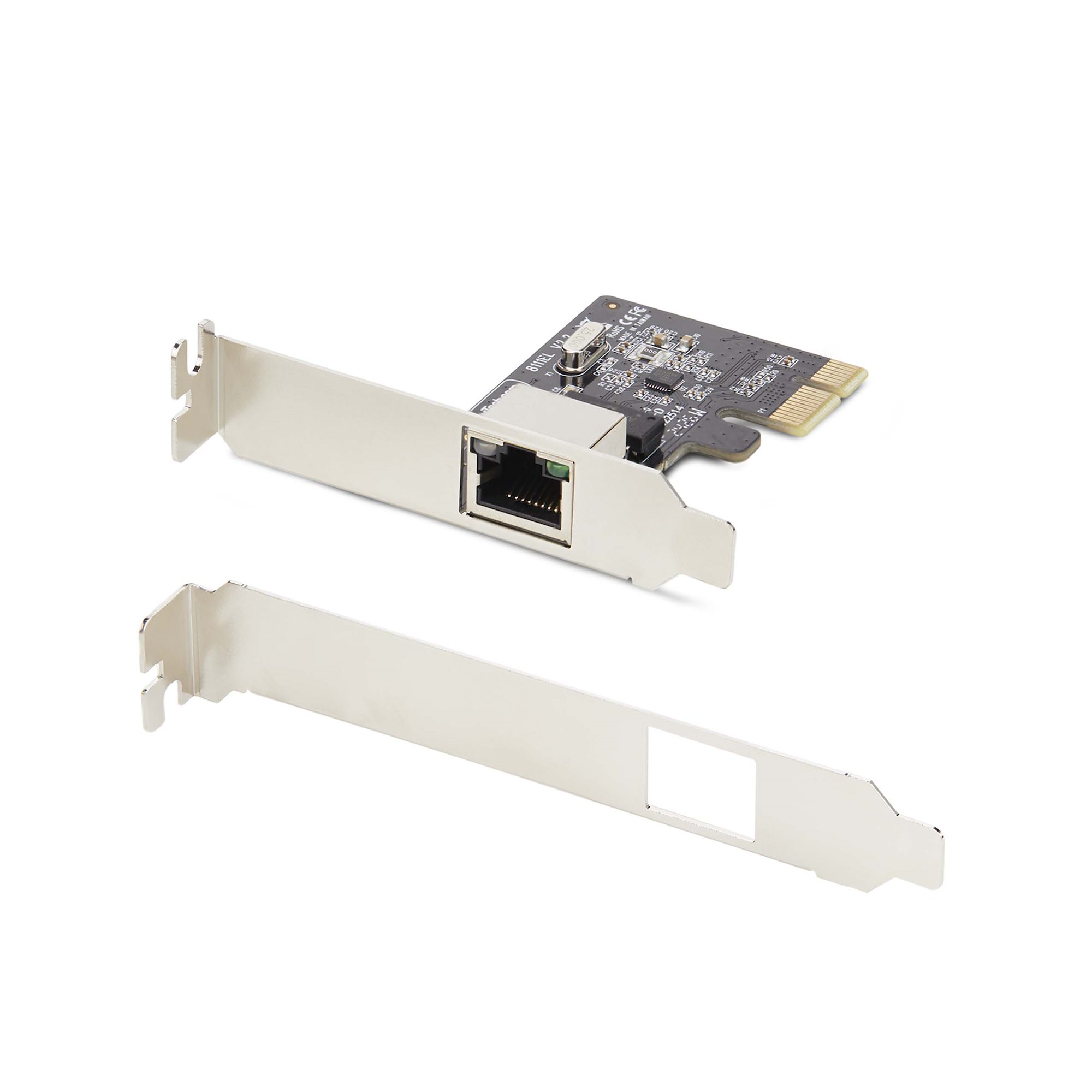 Resim StarTech.com ST1000SPEX2LT Gigabit Ethernet PCIe Ağ Adaptör Kartı RTL8111H