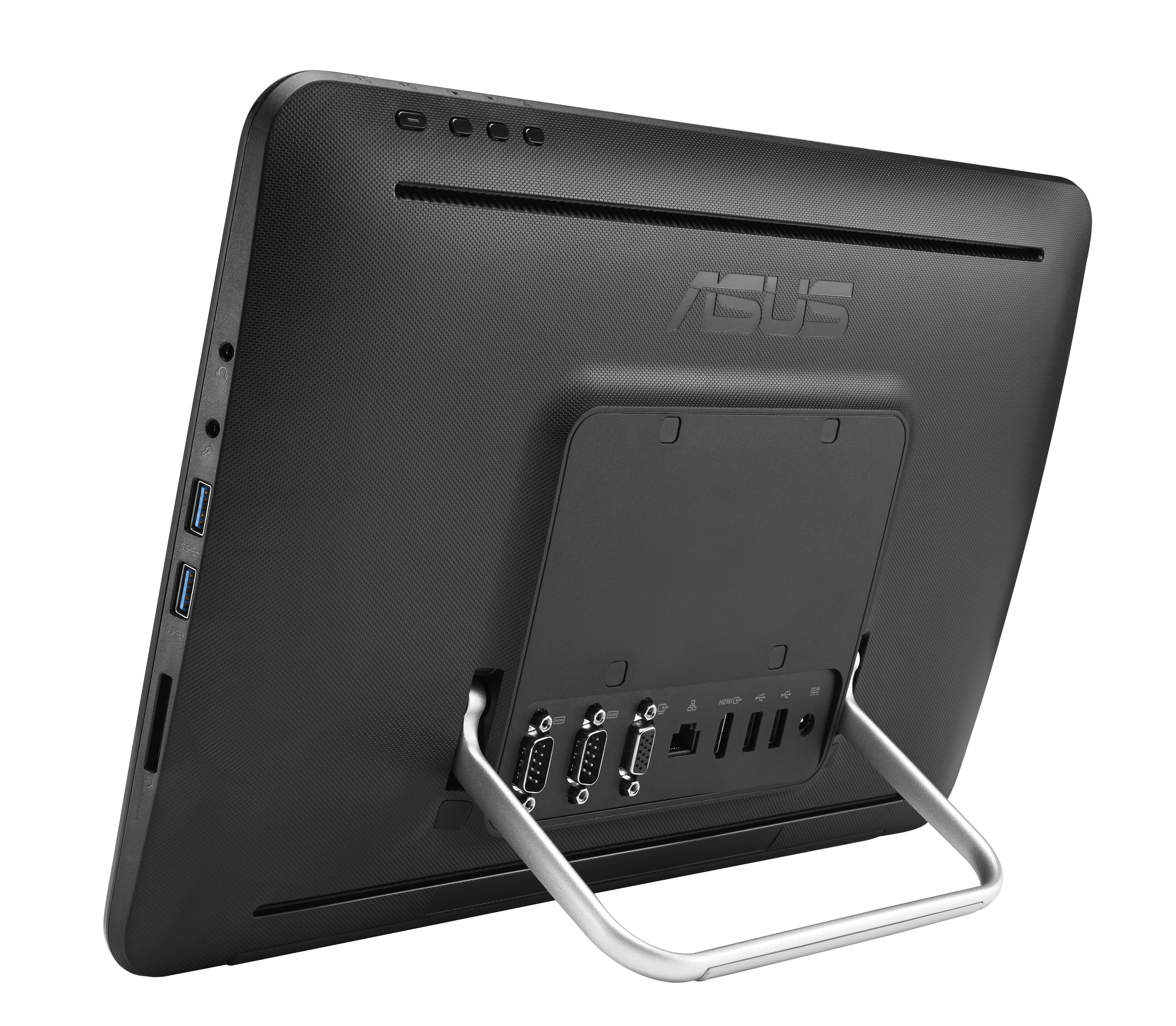 ASUSPRO A4110-BD256X All-in-One PC/workstation Intel® Celeron® J3160 39.6 cm (15.6″) 1366 x 768 pixels Touchscreen 4 GB DDR3L-SDRAM 500 GB HDD Windows 10 Home Wi-Fi 4 (802.11n) Black image 3