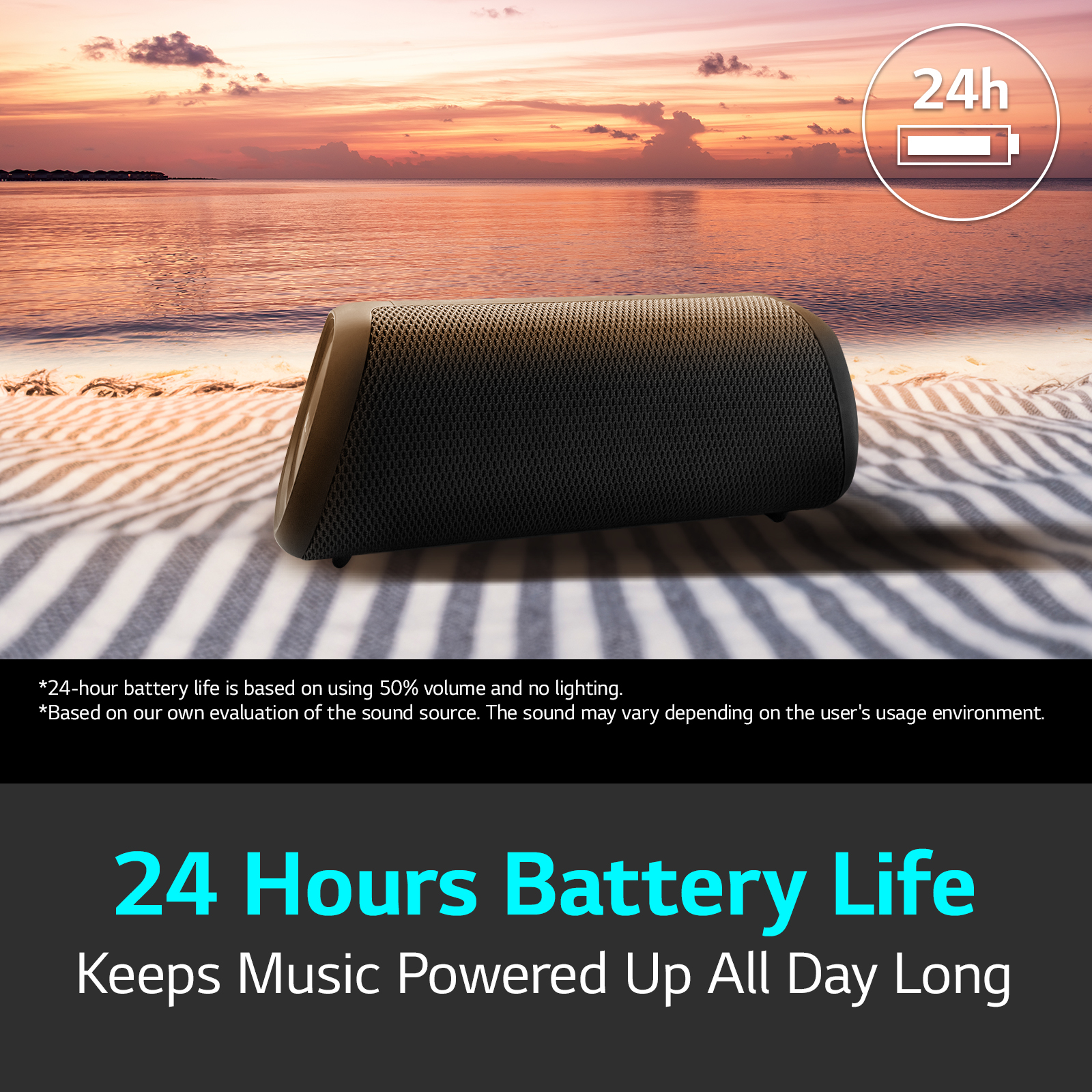 LG XG7QBK.DGBRLLK portable/party speaker Mono portable speaker Black – image 8