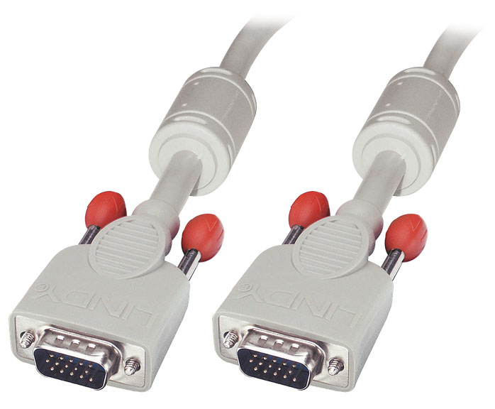 Resim Lindy 36346 VGA Kablosu 10m Erkek Gri