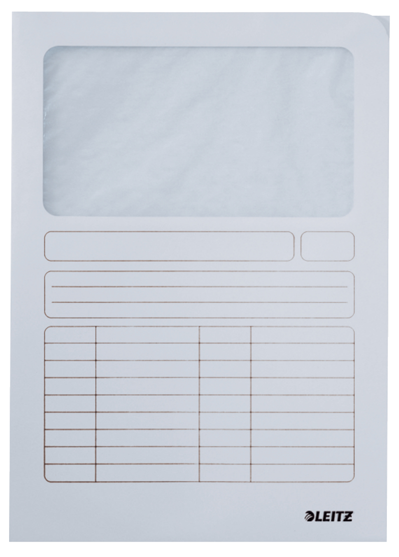 Leitz 39500001 cartella Cartoncino Bianco A4