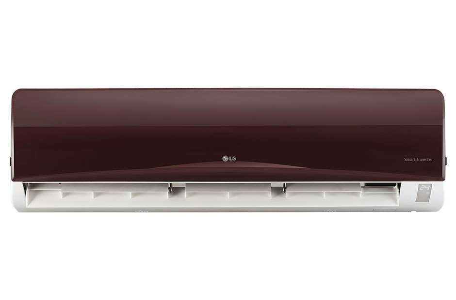 LG JS-Q12NRXA air conditioner Split system Maroon, White – image 2