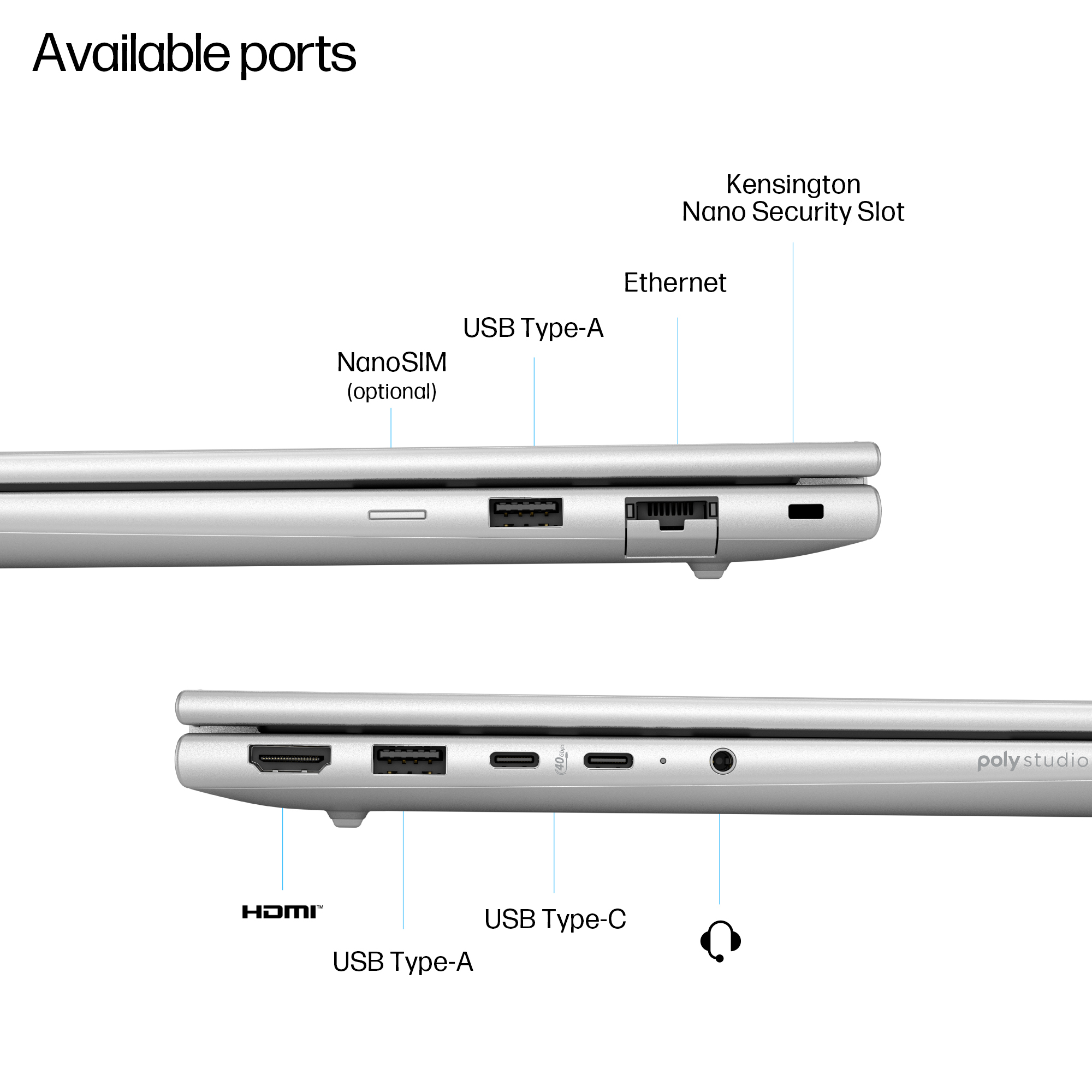 HP E74X0AT laptop Copilot+ PC Snapdragon X1-26-100