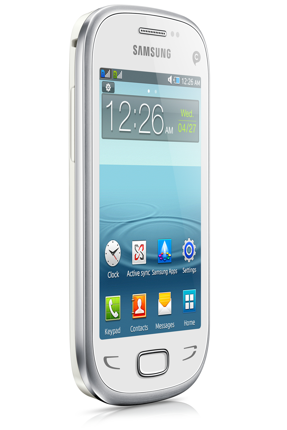 Samsung S5292 8.64 cm (3.4") White – image 7