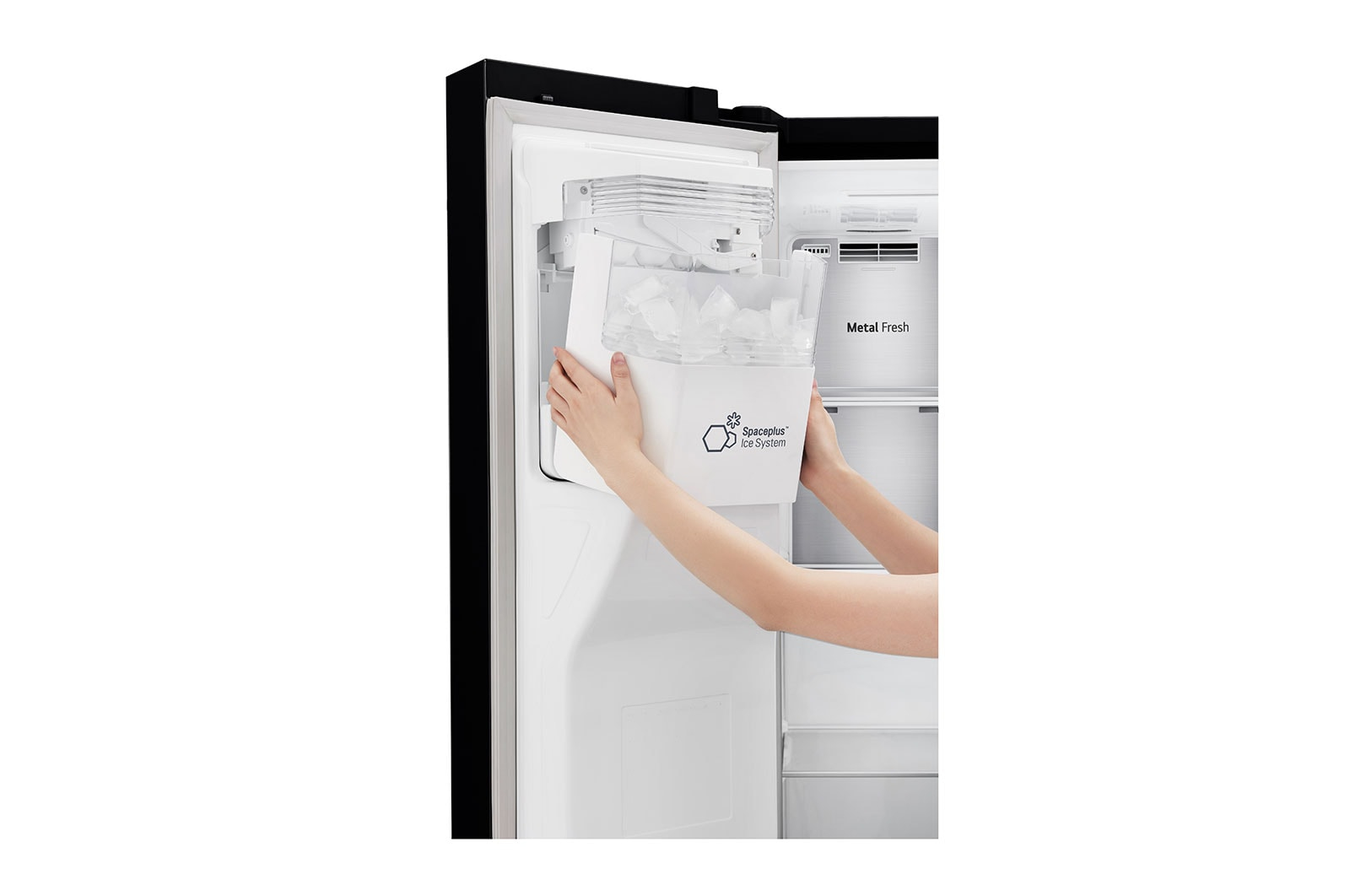LG GSJ960MCCZ side-by-side refrigerator Freestanding – image 8