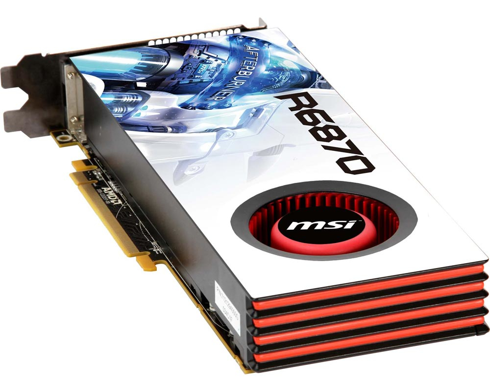 MSI R6870-2PM2D1GD5 graphics card AMD – image 5