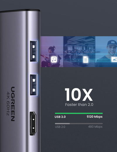 Ugreen 6-in-1 USB-C Hub – image 3
