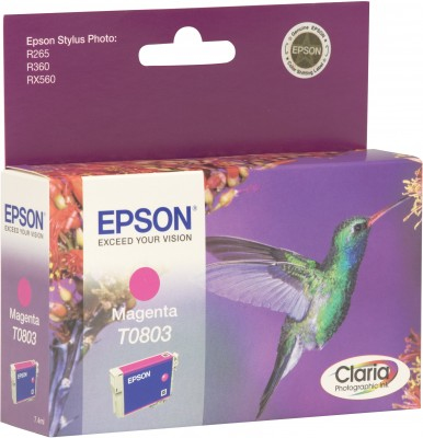 Epson T0803 Magenta Ink Cartridge – image 2