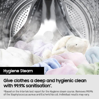 Samsung WD80TA046BE 8kg/5kg Ecobubble Washer Dryer - White - image 5